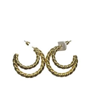 Rendor NEW Victoria Earrings In 14kt White Gold Plated MSRP $95